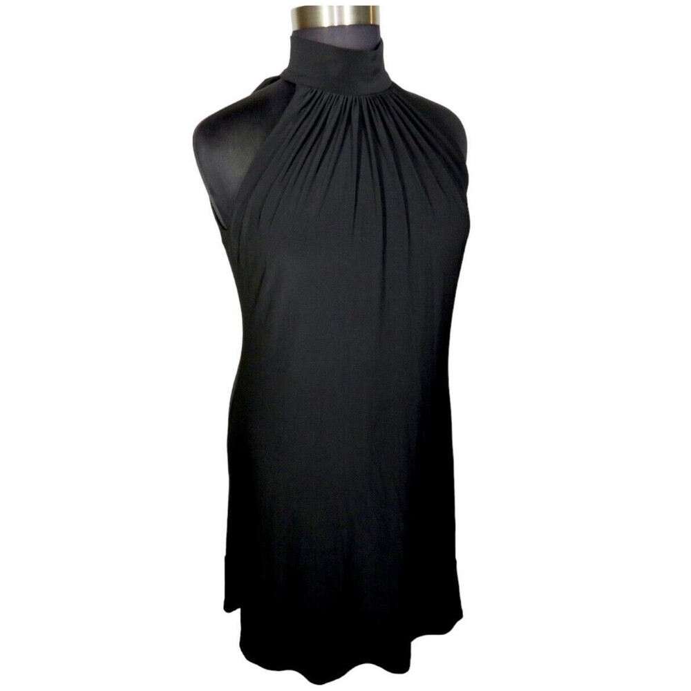 Lauren Ralph Lauren Women's Black Halter Dress Little Black Dress Formal Size 16
